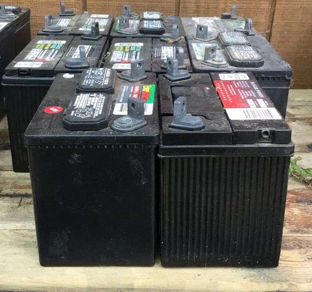 Assorted Lawn Mower Battery Cores Sherwood Auctions