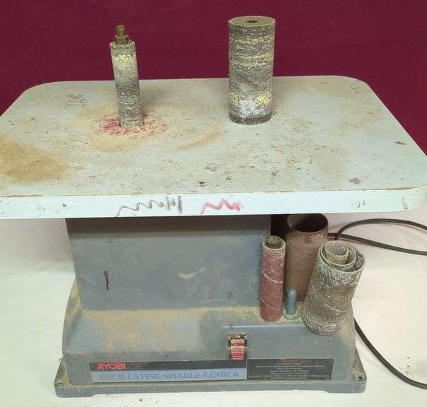 Ryobi Oscillating Spindle Sander has power Sherwood Auctions