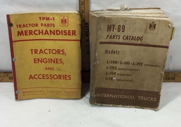 Vintage International Parts Catalogs Sherwood Auctions