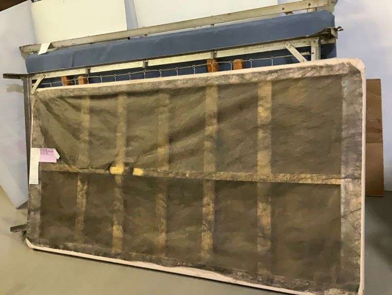 Vintage Wooden Bunk Beds with Springs & Bonkey Boards Sherwood Auctions