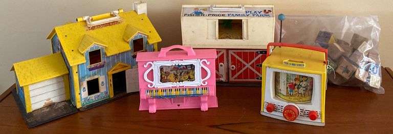 BOITE À MUSIQUE Fisher Price vintage, 1978 EUR 14,00 - PicClick FR