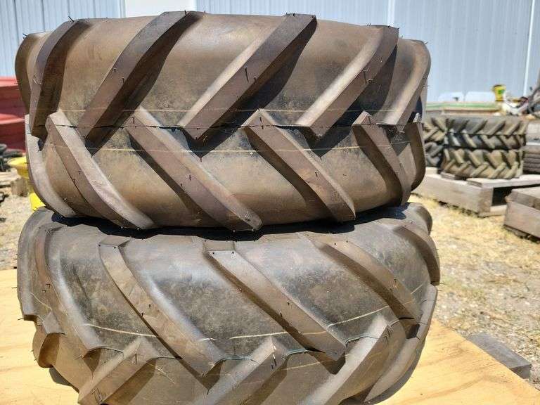 John Deere Garden Tractor Ag Tires Sherwood Auctions