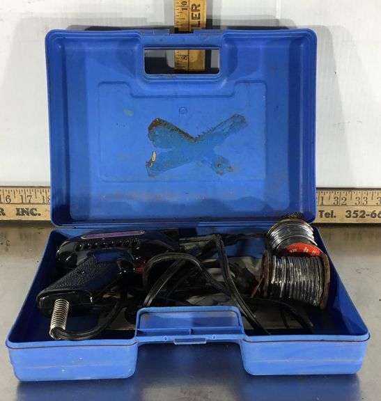 Weller Soldering Gun & Case Sherwood Auctions