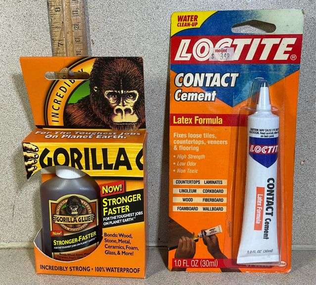Gorilla Glue, Loctite, Sanding Block, Laminate Cutter, A80 Fluke