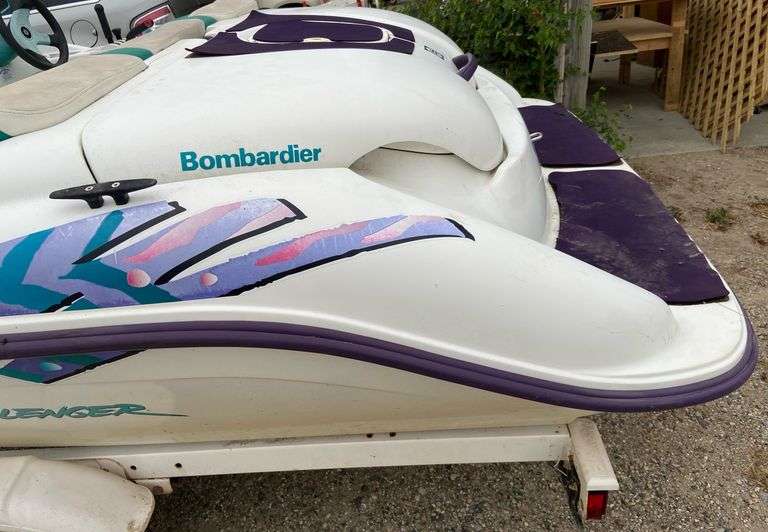 1996 Seadoo Bombardier Jet Boat Sherwood Auctions