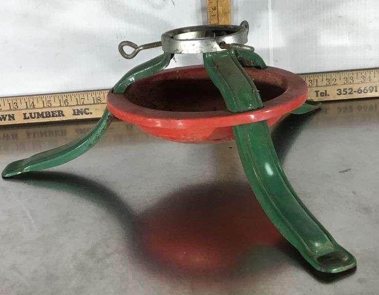 Metal Christmas Tree Stand Sherwood Auctions