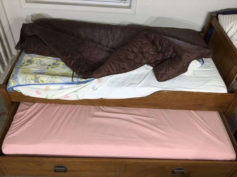 Twin Trundle Bed Sherwood Auctions
