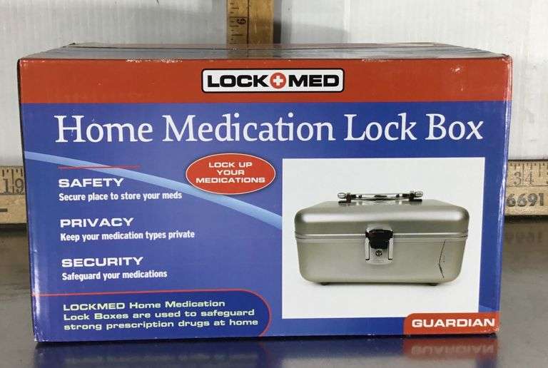 Home Medication Lock Box Sherwood Auctions