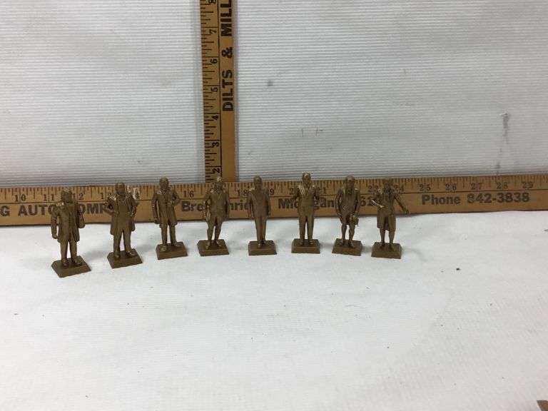 Vintage Marx U.S. President Plastic Figurines Sherwood Auctions