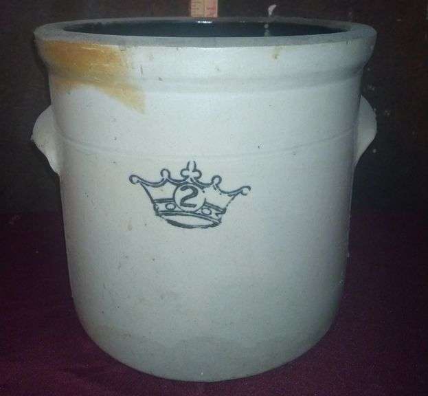 Robinson Ransbottom "Crown" 2 Gallon Crock - Sherwood Auctions