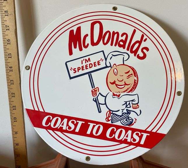 Vintage 1974 McDonald's Playskool Restaurants w/ Accessories + Tin ...