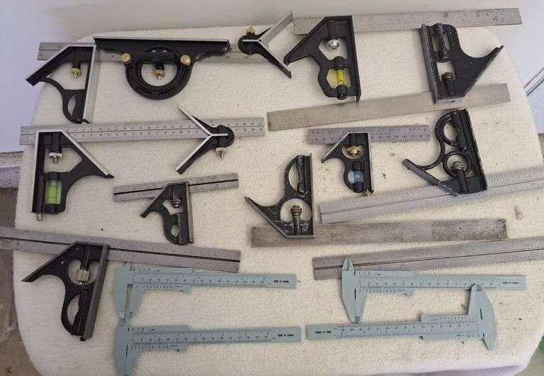 Combination Squares, Irwin Nut Drivers, Screwdriver Bits, Drill Bit