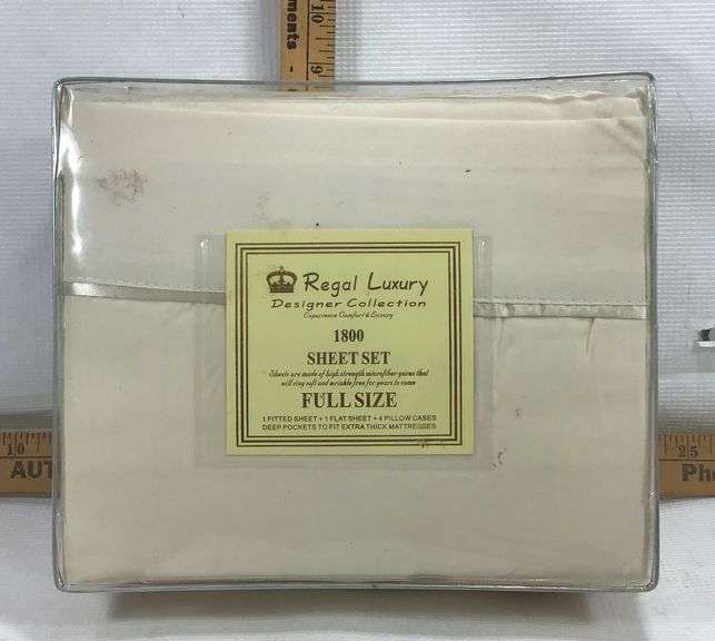 Regal Full Size Sheet Set Sherwood Auctions