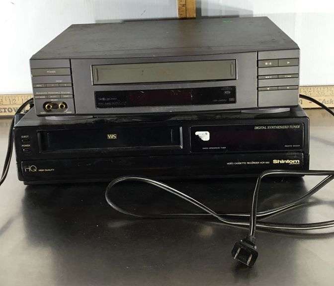 VHS Players Sherwood Auctions