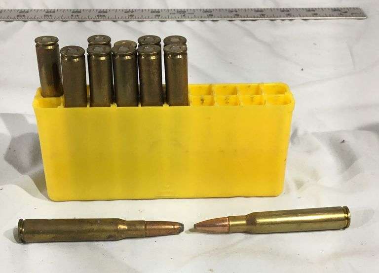 12 Cartridges of 3006 Springfield Sherwood Auctions