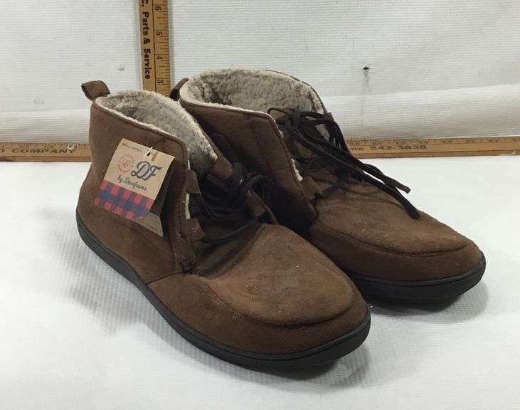 Size XL Men’s Dearfoams Slippers Sherwood Auctions