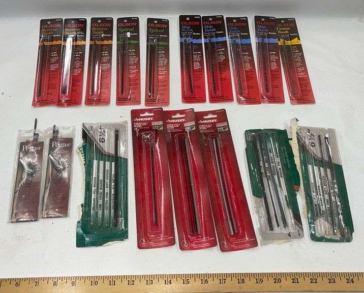 New Pinless & Pinned Scroll Saw Blades Sherwood Auctions