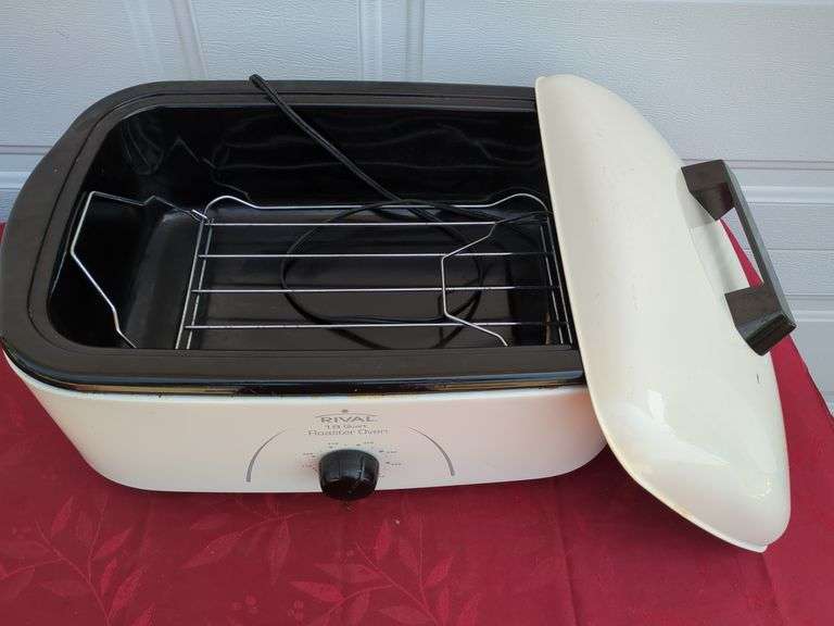 Rival 18 Quart Roaster Oven Sherwood Auctions