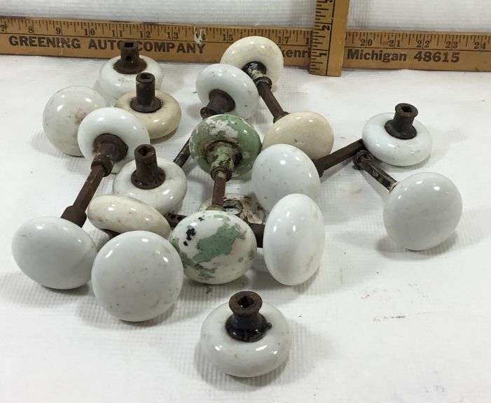 Antique Porcelain Door Knobs Sherwood Auctions