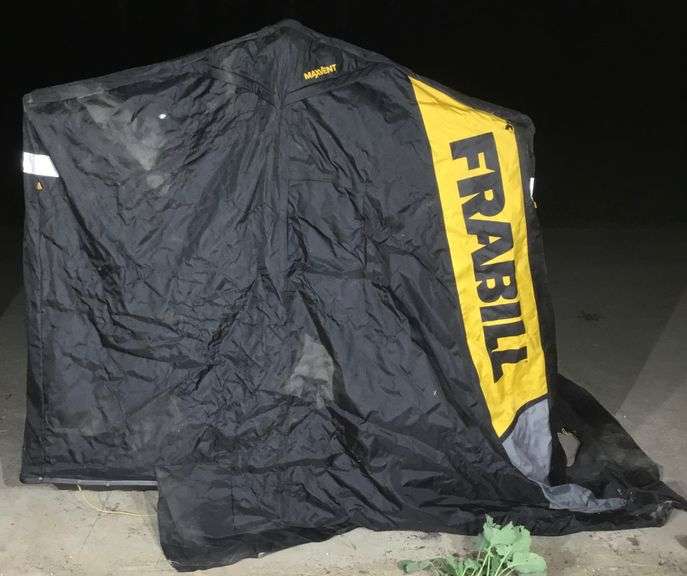 Frabill Flip Over Ice Shanty and 2 Chairs Sherwood Auctions