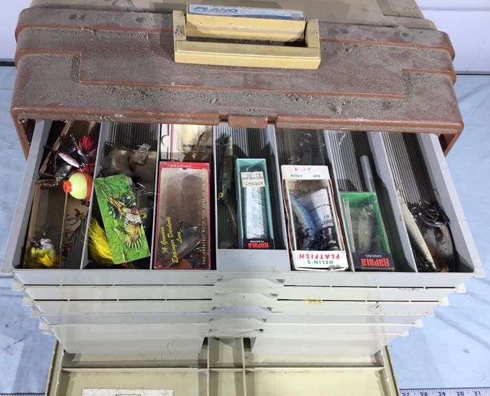Plano 777 Tackle Box and Contents Sherwood Auctions