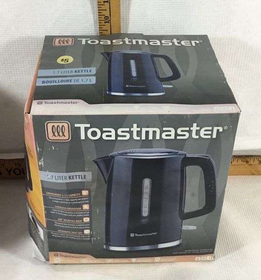 Toastmaster 1.7 Liter Kettle Sherwood Auctions