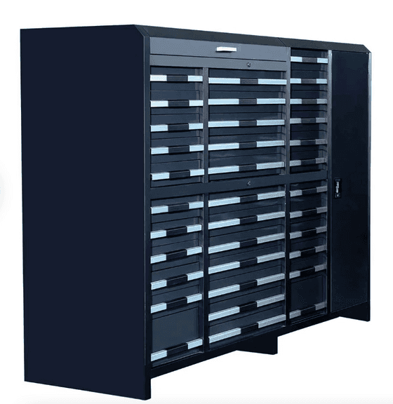 TMG Industrial 85" 35 Drawer Tool Storage Chest-Unused