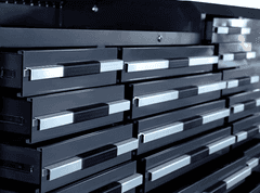 TMG Industrial 85" 35 Drawer Tool Storage Chest-Unused