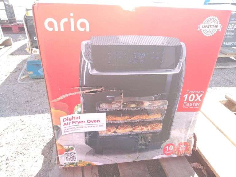 Aria Digital Air Fryer Oven Sierra Auction Management Inc