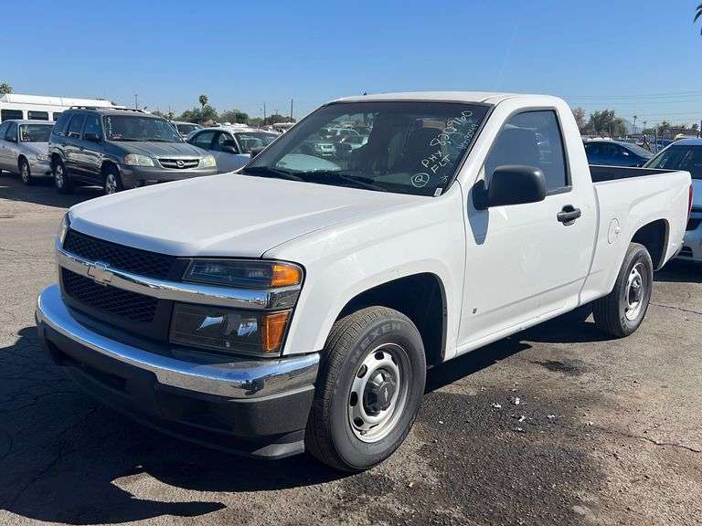 2008 Chevrolet Colorado LS Z85 / LT Z71 / LT Z85 / W/T Sierra Auction