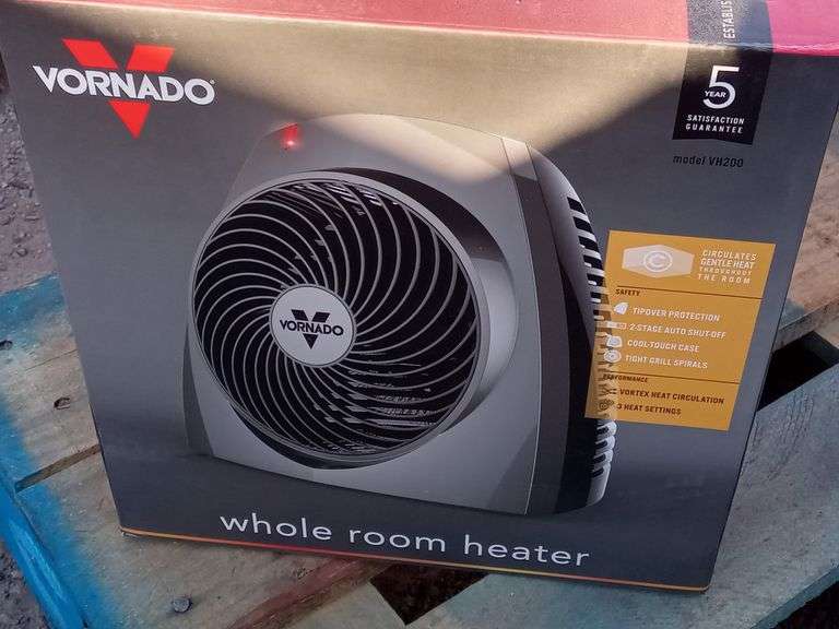 Vornado Whole Room Heater Sierra Auction Management Inc