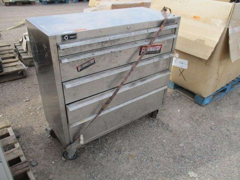 Rolling 4Drawer Stainless Steel Trinity Tool Box Sierra Auction