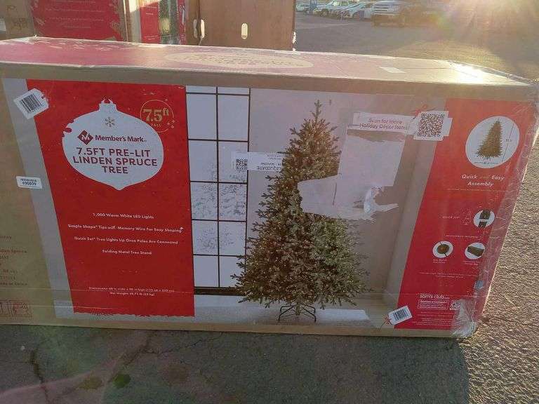 Members Mark Christmas Tree Sierra Auction Management Inc