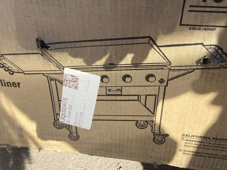 Members Mark 4 Burner Gas Griddle Sierra Auction Management Inc