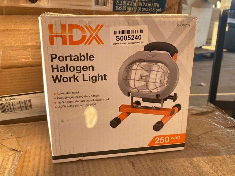 HDX Work Light Sierra Auction Management Inc