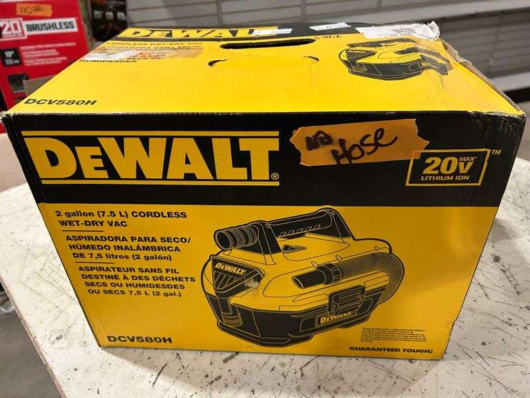 DeWalt Wet/Dry Vac (tool only) Sierra Auction Management Inc