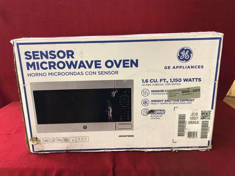 GE Sensor Microwave Oven Sierra Auction Management Inc