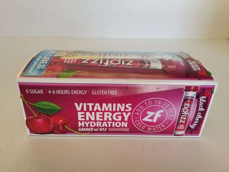 Zipp Fizz Vitamin Energy Drink Mix Sierra Auction Management Inc