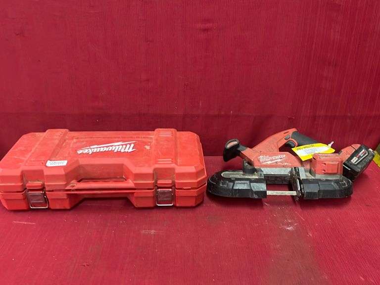 Milwaukee SawzAll And Band Saw Sierra Auction Management Inc