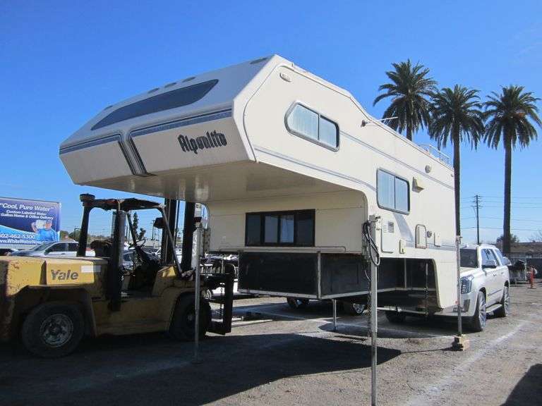 1993 Alpenlite Cabover Camper Sierra Auction Management Inc