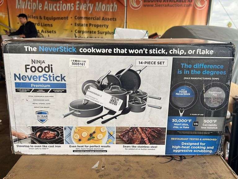 Ninja Cookware Set Sierra Auction Management Inc
