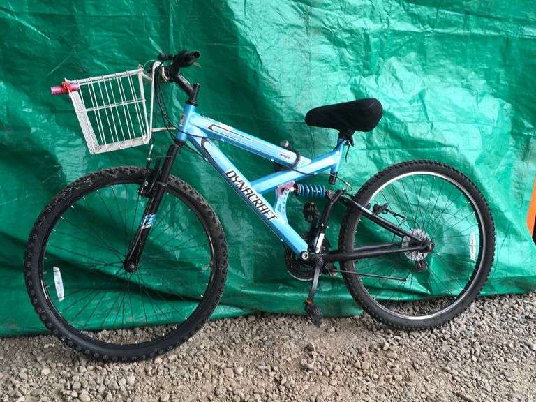 Light Blue Dynacraft Mountain Bike Sierra Auction Management Inc