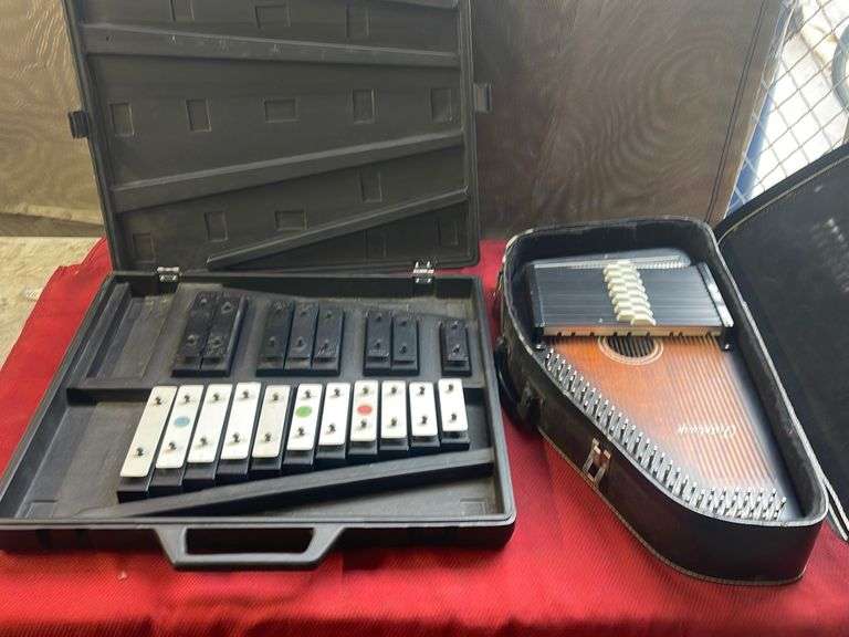 2PCS Xylophone And Auto Harp Sierra Auction Management Inc