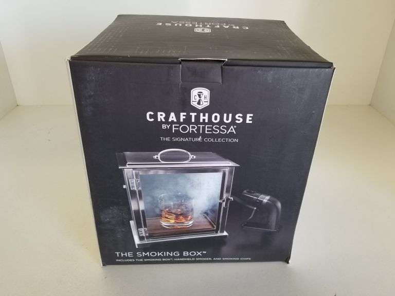 Fortessa Crafthouse "Smoking Box" (Includes Smoking Box, Handheld