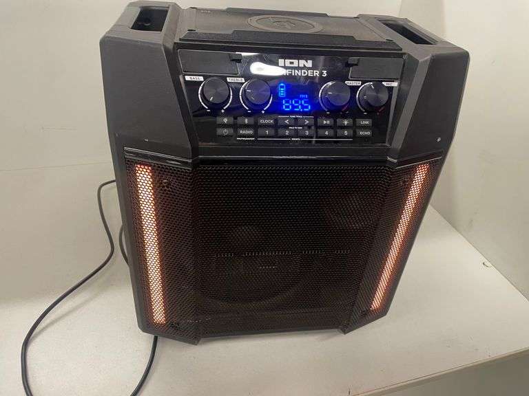 ION Pathfinder 3 Portable Bluetooth Speaker Sierra Auction Management Inc