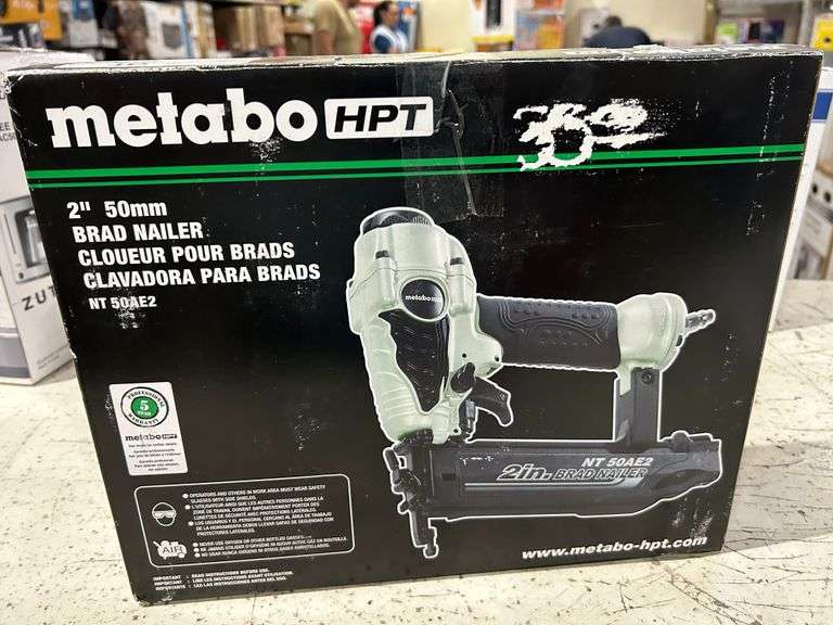 Metabo HPT Brad Nailer Sierra Auction Management Inc