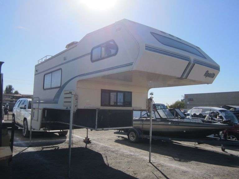 1993 Alpenlite Cabover Camper Sierra Auction Management Inc