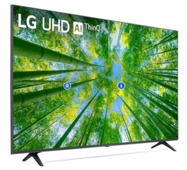 LG UHD 86in Al Thinq 86UQ80 TV Sierra Auction Management Inc