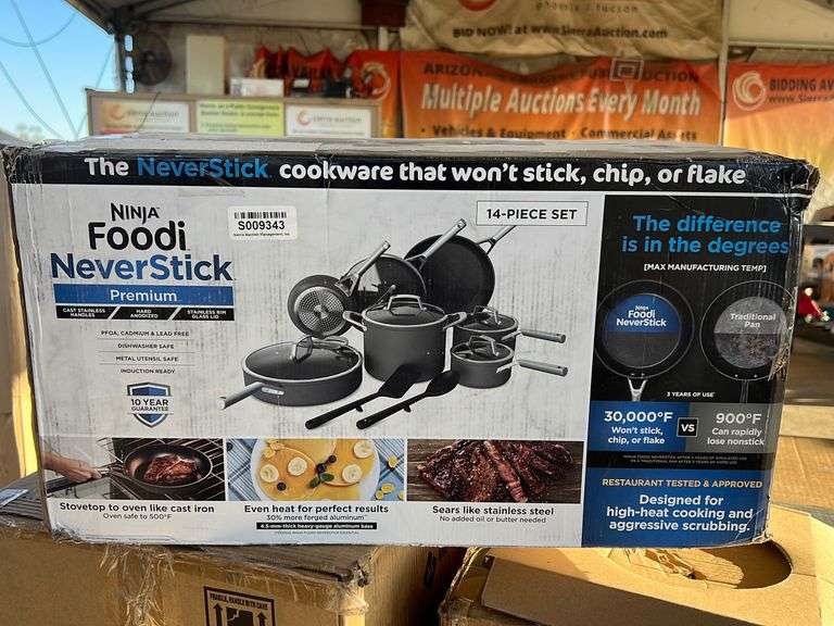 Ninja Cookware Set Sierra Auction Management Inc