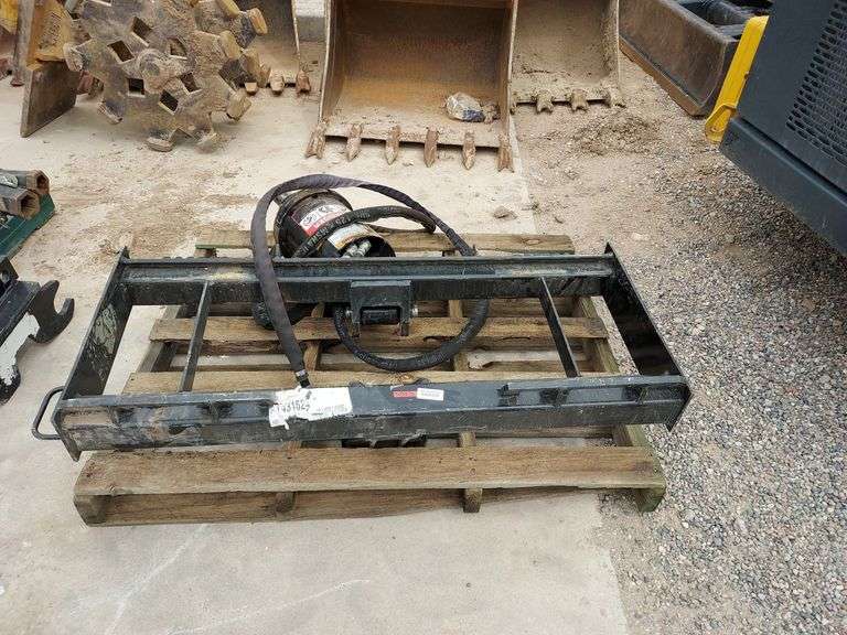 John Deere Skid Steer Auger Motor and Attachment Sierra Auction